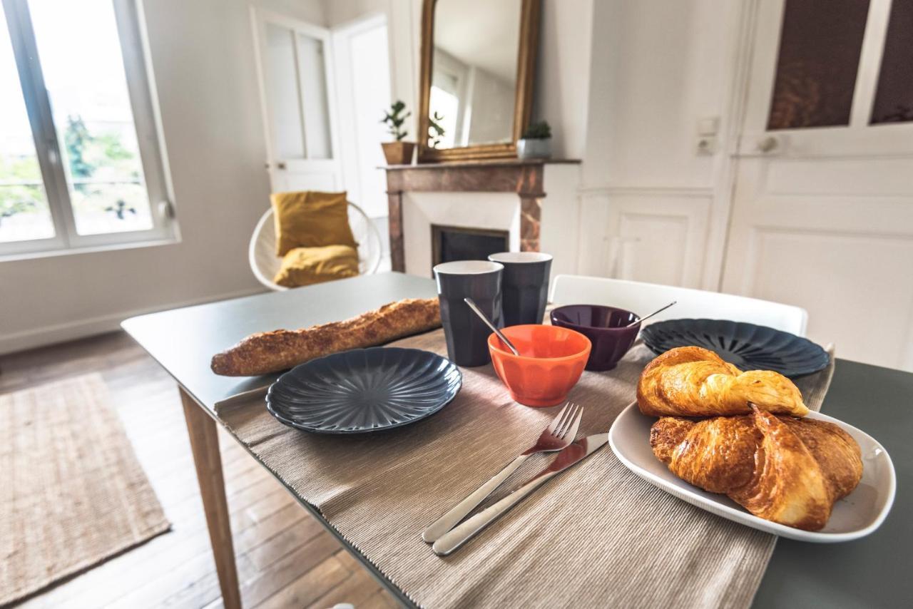 Appartement Cosy A 10 Min A Pieds De La Gare Reims Exterior foto
